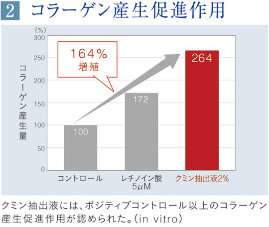 コラーゲン産生促進作用